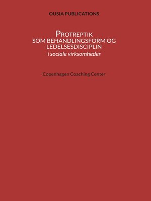 cover image of Protreptik som behandlingsform og ledelsesdisciplin